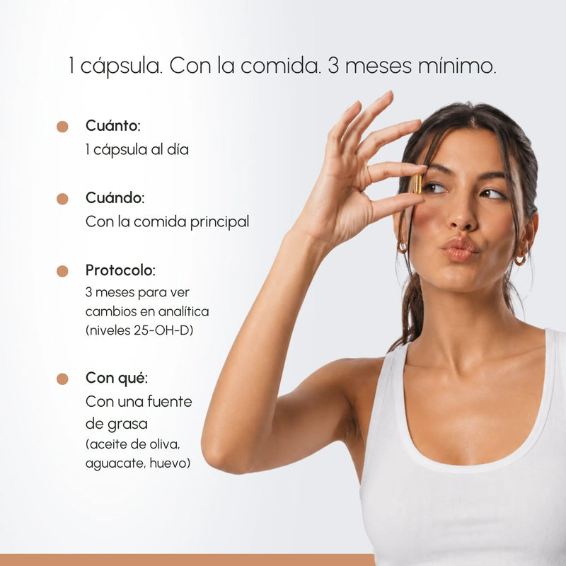 Vitaminas D3 + K2