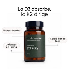 Vitaminas D3 + K2